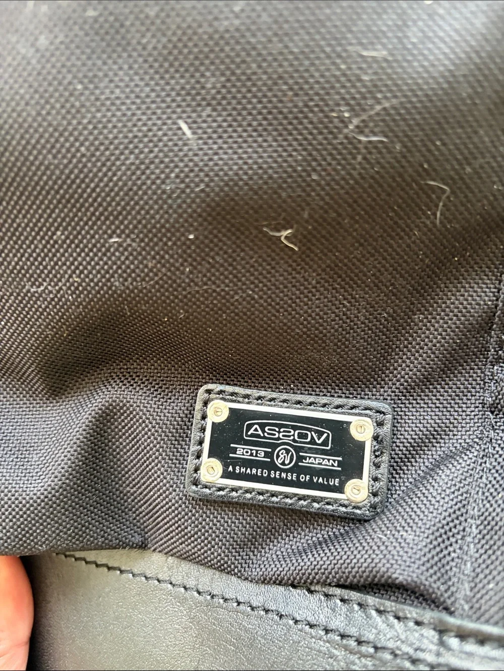 Assov Classic Black Men’s Tote Bag
